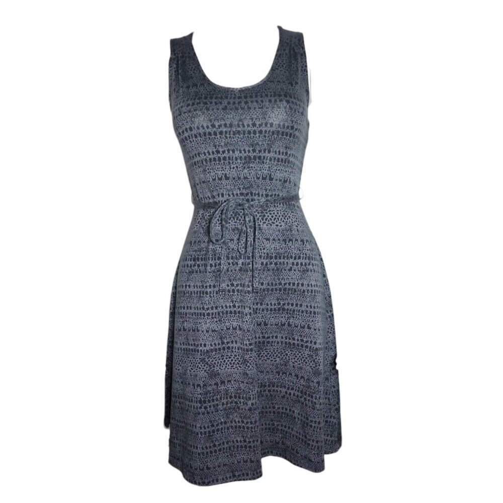 Mountain Hardwear Dress Womens Size XS Grey Gray Sleeveless Tie Waist Athletic